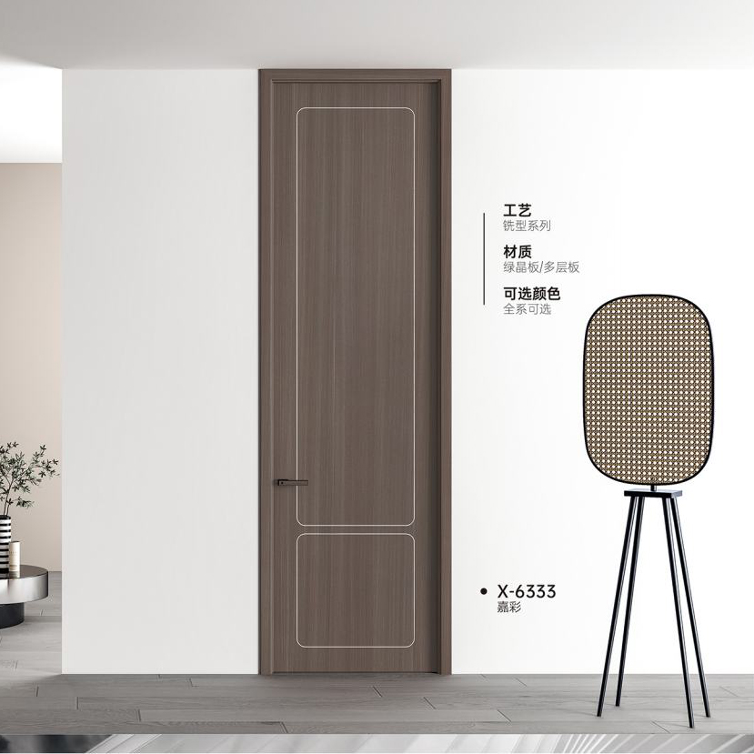 雙T型木門X-6333嘉彩